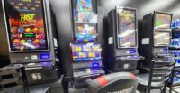 Video lottery terminals at a Rapid Robert's gas station in Springfield