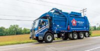 A Republic Services truck