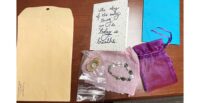 Photographs of the gift, seashells and card U.S. District Court Judge Margaret R. Guzman asked prosecutors to pass along to a victim