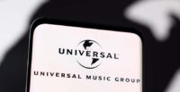 The Universal Music Group logo is seen displayed in this illustration