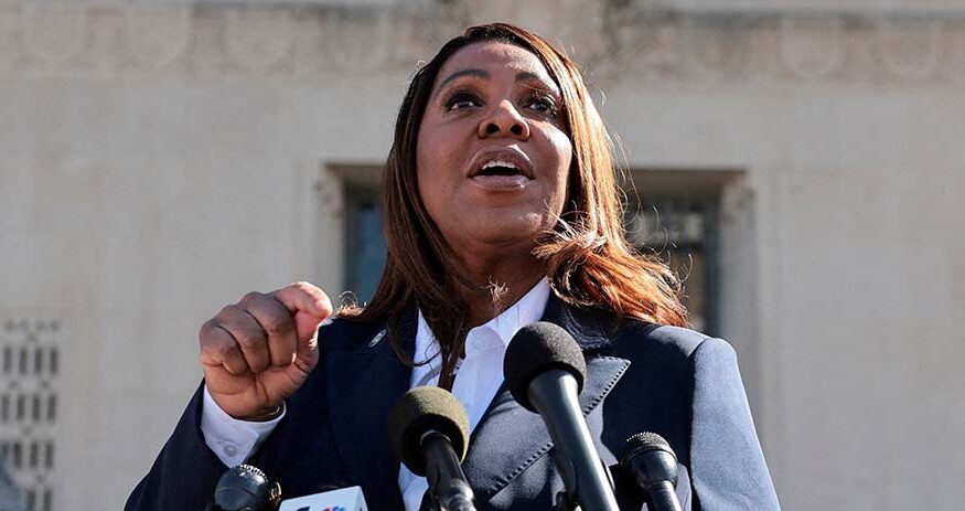 New York Attorney General Letitia James at U.S. District Court for the Eastern District of Virginia